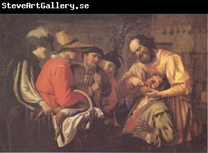 Gerrit van Honthorst The Tooth Puller (mk05)